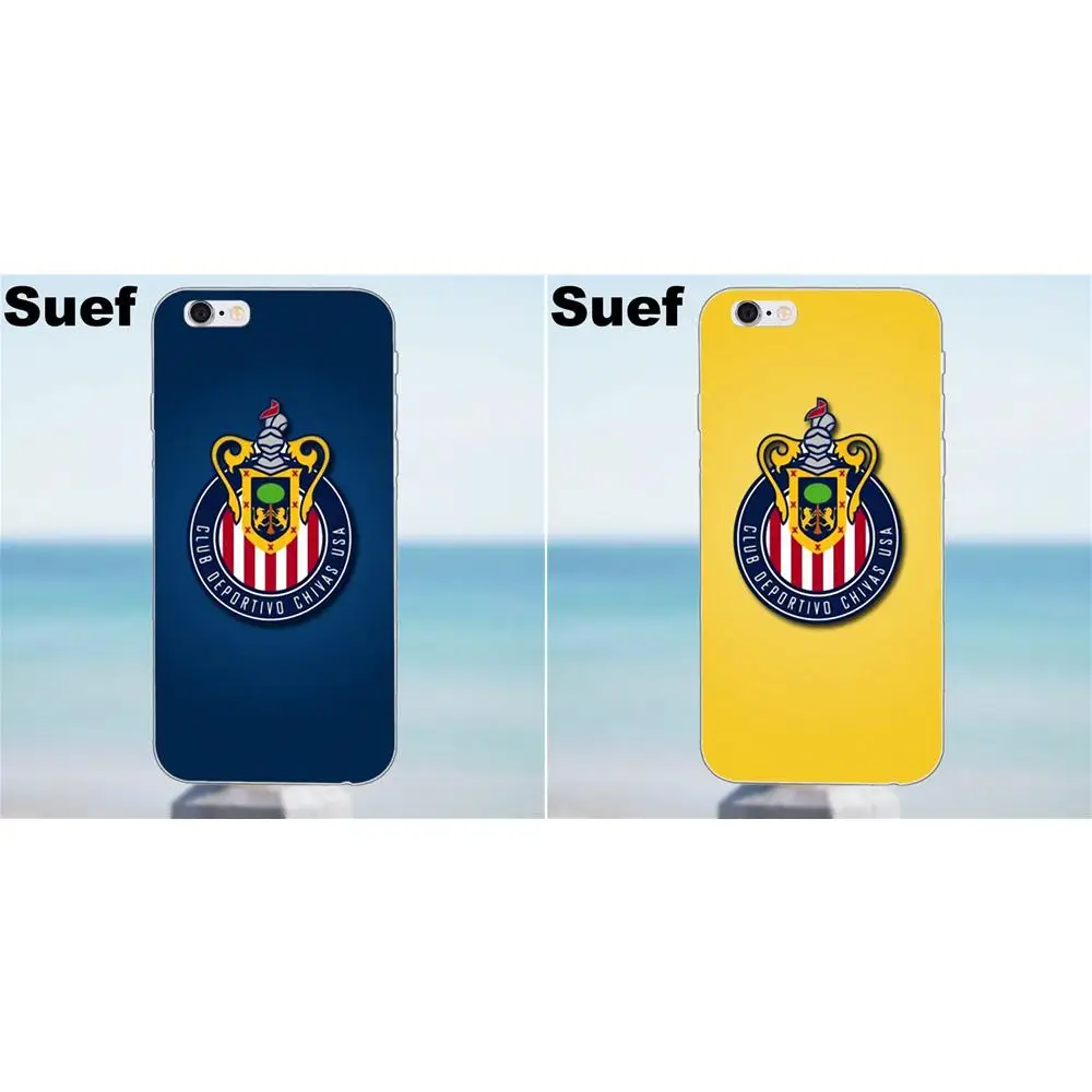 Suef Cd Chivas Usa Sports Mls Team Логотип для iPhone 4 4S 5 5S 5C SE 6 6S 7 8 Plus X Samsung Galaxy A3 A5 J1 J3 J5 J7 2016 2017|for