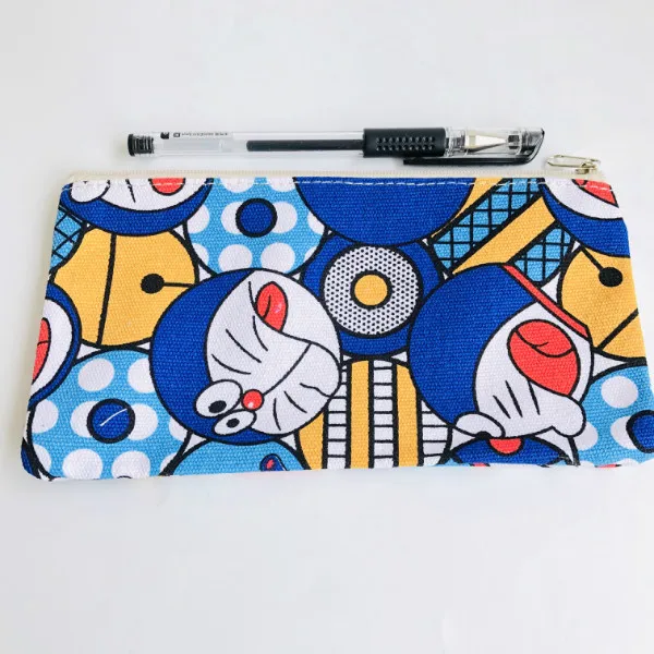 IVYYE Totoro Doraemon Mickey аниме косметички холст молния школьный пенал сумка для хранения ручка многофункциональный чехол Новинка - Цвет: see chart