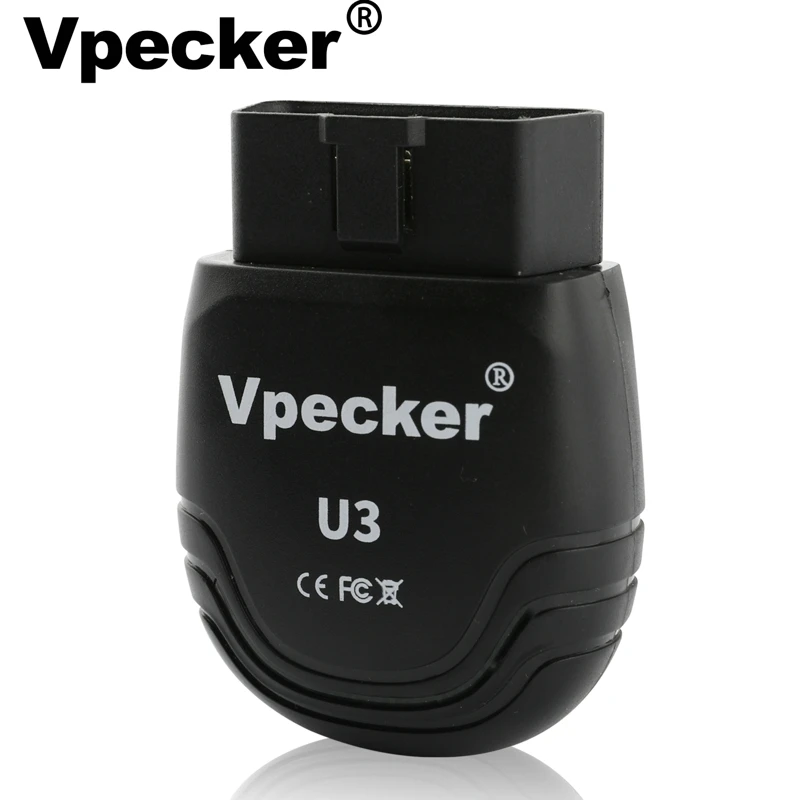 Vpecker U3 полный Системы OBD2 автомобильной сканера Easydiag для устройства на базе Android EPB