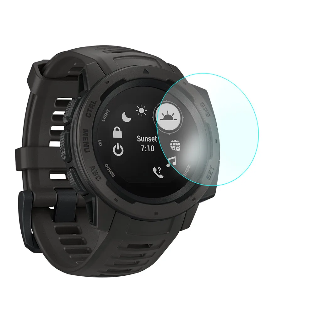 1/2PCS High Quality HD Clear Screen Protector Ultra Transparent Pet Film for Garmin Instinct L0321 | Электроника