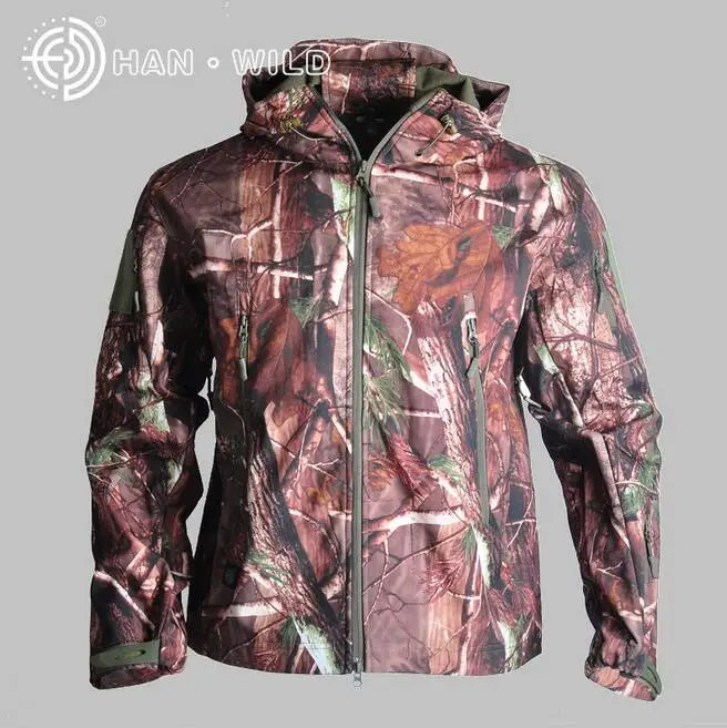 Уличная тактическая куртка Sharkskin TAD военный Камуфляжный комплект охотничьи