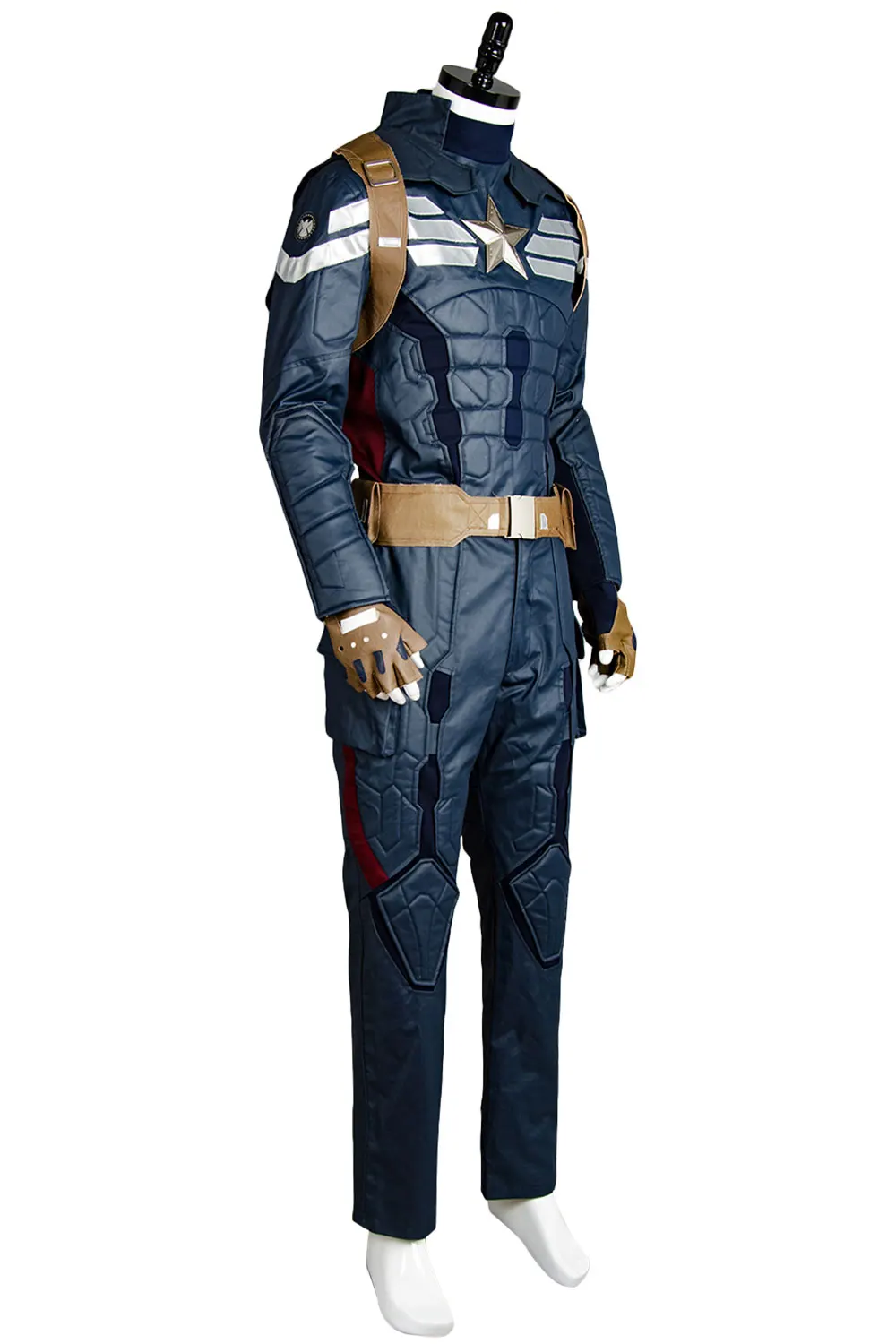 Костюм Капитана Америки, Мстители, зимний солдат, косплей, Steve, костюм Роджерс, щит, наряд на Хэллоуин, карнавальный костюм