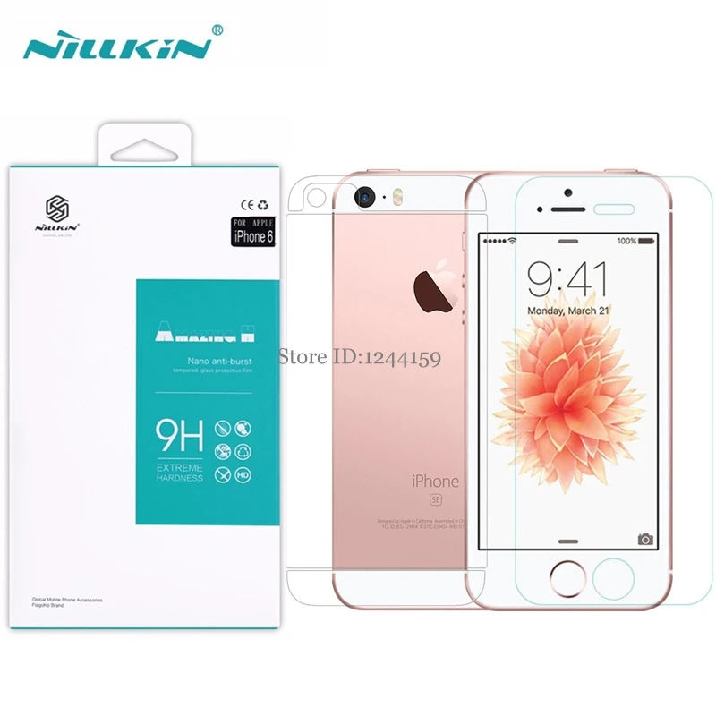 Для Apple iPhone 5 5S закаленное стекло Nillkin Amazing H+ анти-взрыв протектор экрана для iPhone 5S 5/iPhone SE
