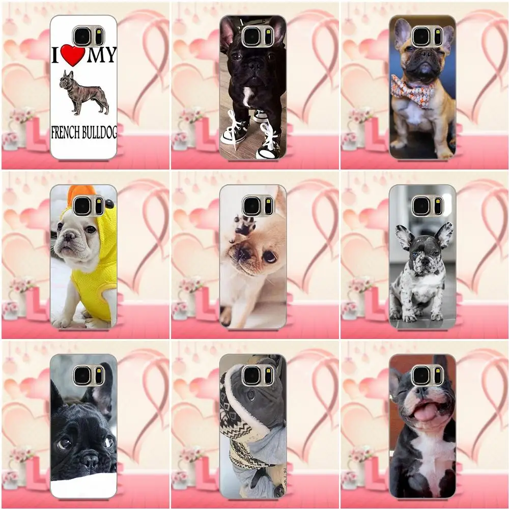 Мягкая крутая лучшая фотография французского бульдога I Love My Dog для Xiaomi Redmi 5 4A 3 3S Pro