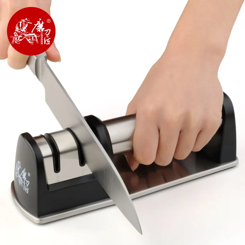 Алмазная ручная точилка для ножей TAIDEASharpener из нержавеющей стали кухонных