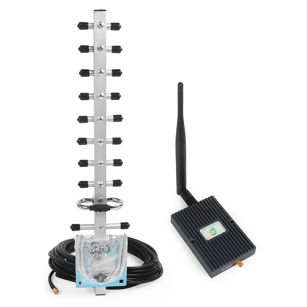 

Cellular Signal Amplifier 3G Booster 2100MHz 65dB 3G WCDMA 2100MHz 3G UMTS Cellular Repeater Amplifier For Improve Phone Signal