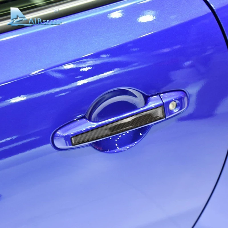 Airspeed для BRZ, углепластик для SUBARU BRZ аксессуары Автомобильные дверные ручки отделка полосы Защитная крышка декоративные наклейки
