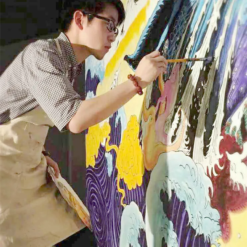 Фартук CONDA для живописи с 4 карманами Водонепроницаемый Профессиональный