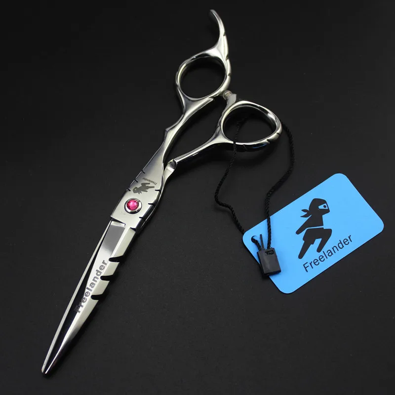 5.5 / 6.0 Inch Blade with Serrated Professional Hairdressing Scissors Anti-slip Barber Salon Hair Cutting Hairdresser Product | Красота и