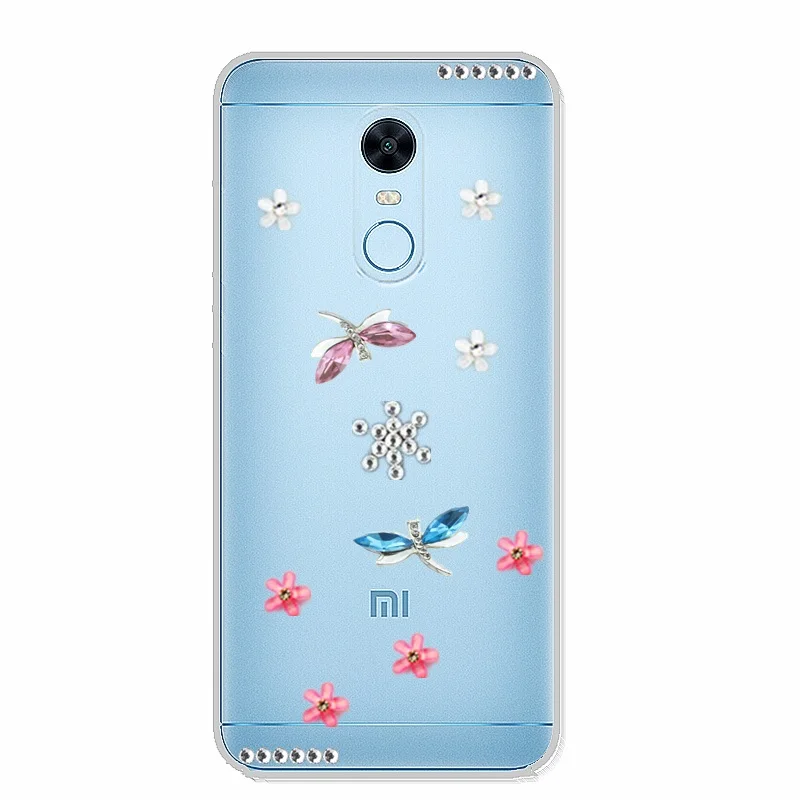 Для Xiaomi Redmi 5 plus 6a 6 pro S2 Note 5a prime Mi A2 lite 8 SE 6X 5S Mix 2s Max 3 2 Bling Rhinestone чехол для телефона| |
