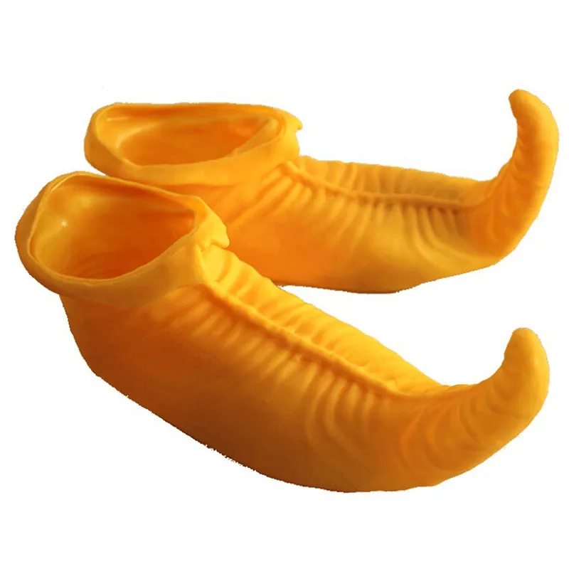 Funny Rubber Pointed Clown Shoes Amusement Park Circus Performance Party Dress Decor Purim Halloween Christmas|purim| |