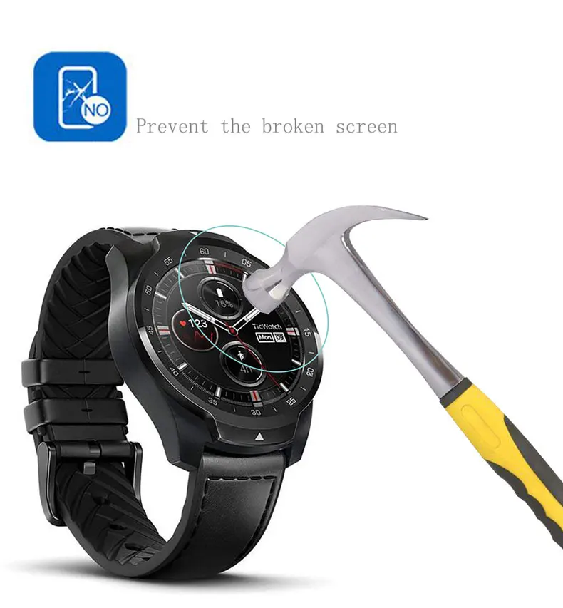 Lerxiuer стекло для samsung galaxy watch 46 мм galaxy watch 42 мм Анти-шок Смарт часы Закаленное стекло Защитная пленка для экрана