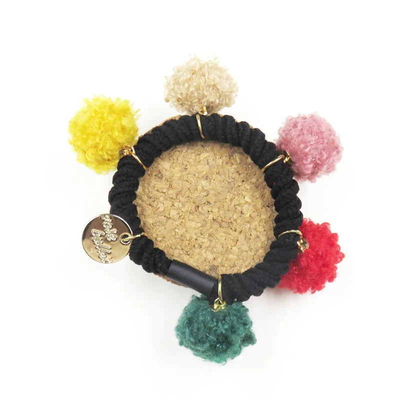 1 шт. креативные разноцветные резинки для волос Новинка эластичные девочек