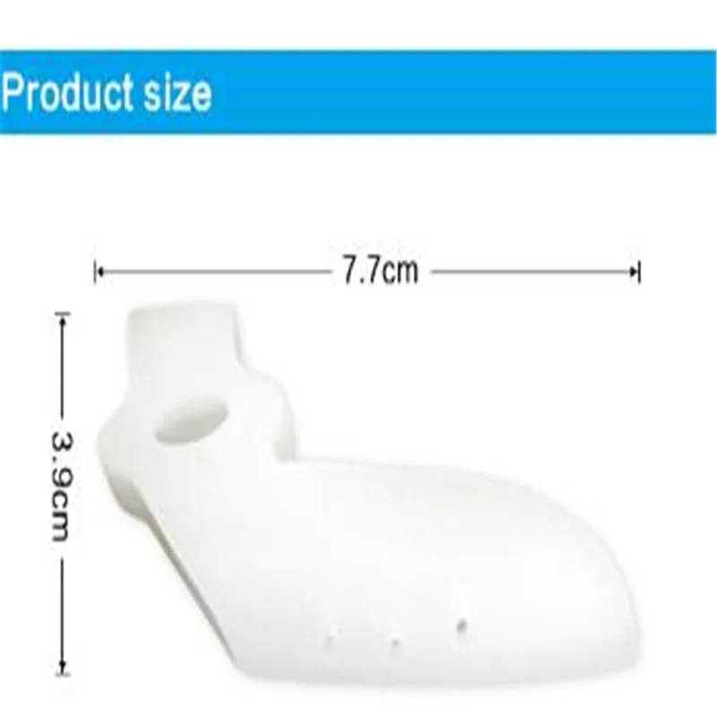 Новинка 1 пара ежедневное использование биологический силикон большой палец