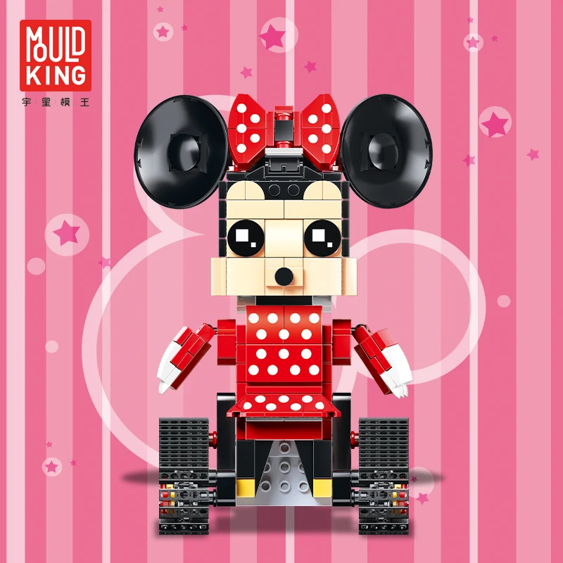 Форма King Technics 13042 Rc строительные блоки Brickheadz Набор Diy прогулочные кирпичи робот