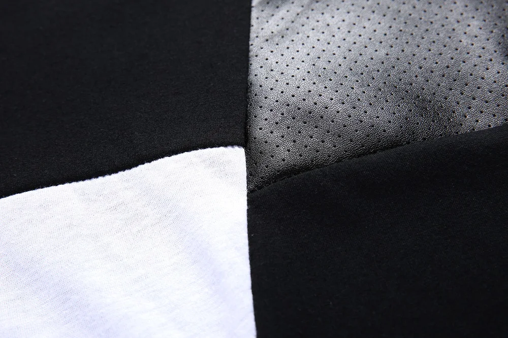 Дизайнерская мужская футболка Приталенная с вырезом лодочкой рубашка коротким