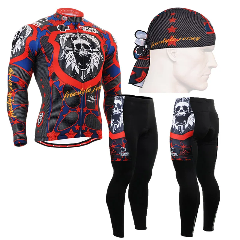 Бесплатно Повязки Дышащий Мужские Наборы Молния 3D Печать Длинные Рукава Куртки +