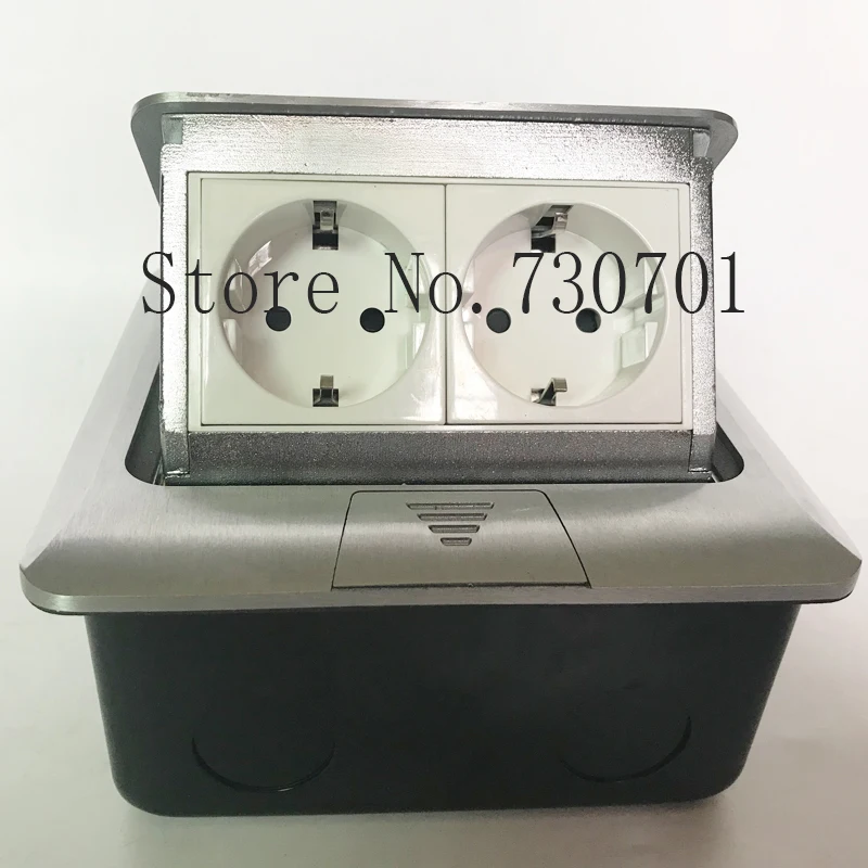 Производитель Все Алюминий Панель ЕС Стандартный Pop Up Пол Socket 2 Way электрической