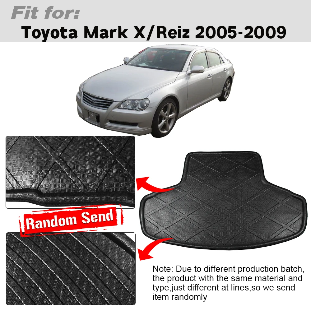 Buildreamen2 для Toyota Mark X Reiz коврик багажника автомобиля напольный поднос подкладка
