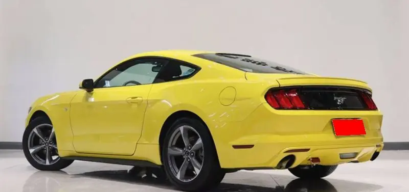 Для Ford Mustang Высокое качество Abs пластик Неокрашенный праймер цвет задний багажник хвост крыло спойлер