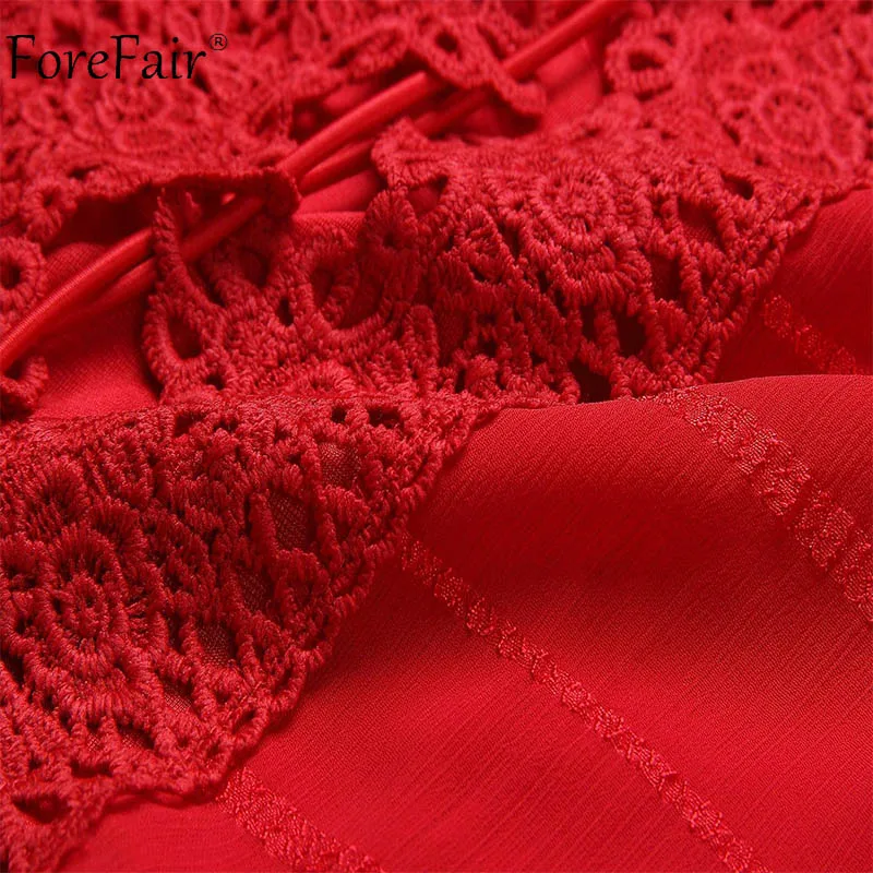 Сексуальный кружевной комбинезон ForeFair с открытой спиной, Женский Летний комбинезон из двух частей на шнуровке, Осенние Комбинезоны для женщин
