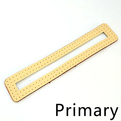 Primary Meetee 10/20 штук 17,5/22,5 см из натуральной кожи с застежкой-молнией Внешняя рамка декоративная сумочка пряжки ювелирные изделия DIY ручной аксессуары кожи ремесла - Цвет: Primary
