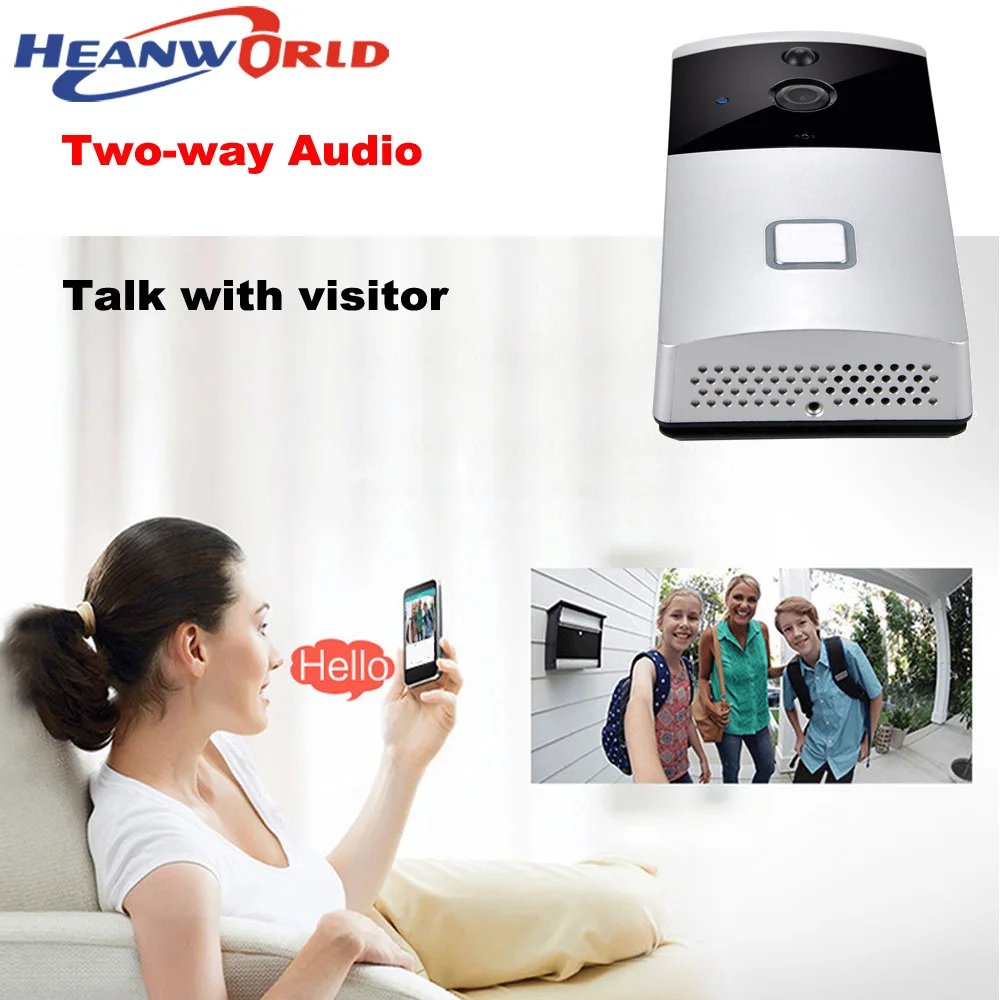 Камера видеонаблюдения Heanworld HD беспроводная камера с ИК датчиком Wi Fi