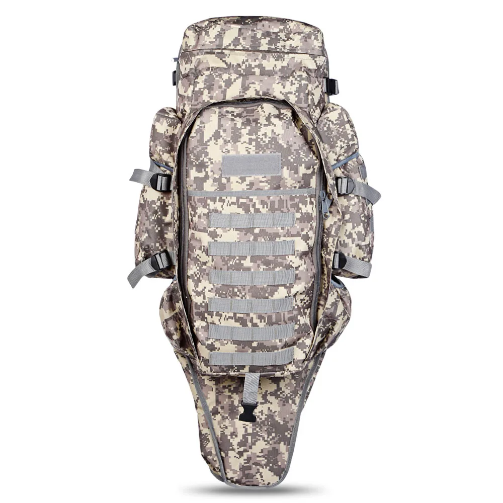 Acu Camouflage Мужской 60л уличный военный рюкзак USMC армейский военный тактический рюкзак туристический походный рюкзак охотничий походный камуфляж сумка - Цвет: Acu Camouflage