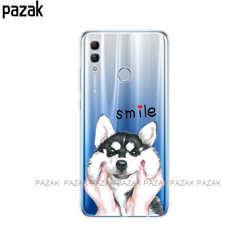 Мягкий силиконовый чехол для huawei honor 10 lite, чехол s 6,21 дюймов, мягкая задняя крышка для телефона из ТПУ для honor 10 lite, чехол Etui full 360 - Цвет: 34351