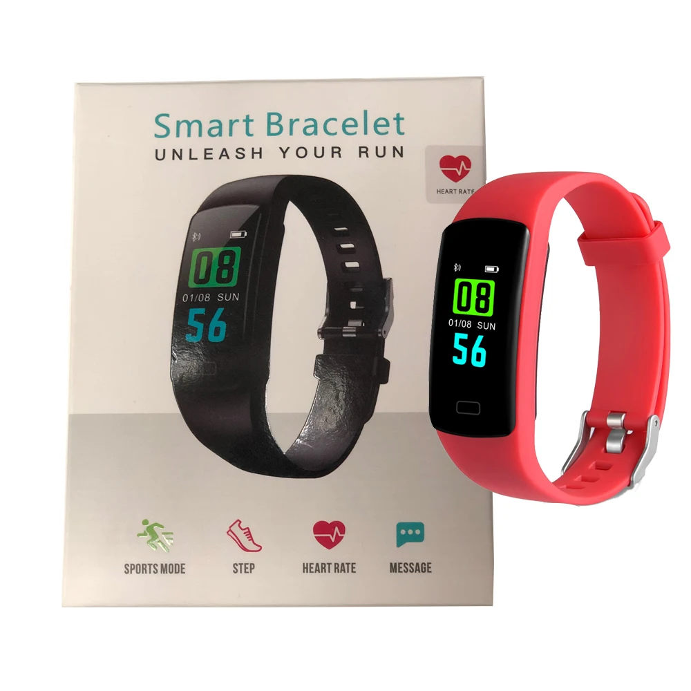Smart Bracelet Y9 Sport Wristband Heart Rate Monitor Watch Activity Fitness Tracker Band for Android IOS VS Mi 3|Смарт-браслеты| |