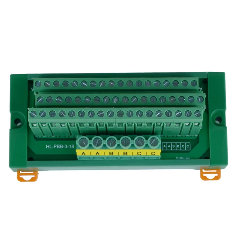 Распределительные клеммы распределительного блока питания с 3 каналами на 18