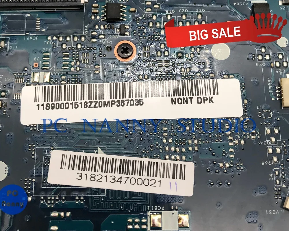 ПК Няня для Lenovo G485 Материнская плата ноутбука LA 8681P DDR3 с одной ОЗУ