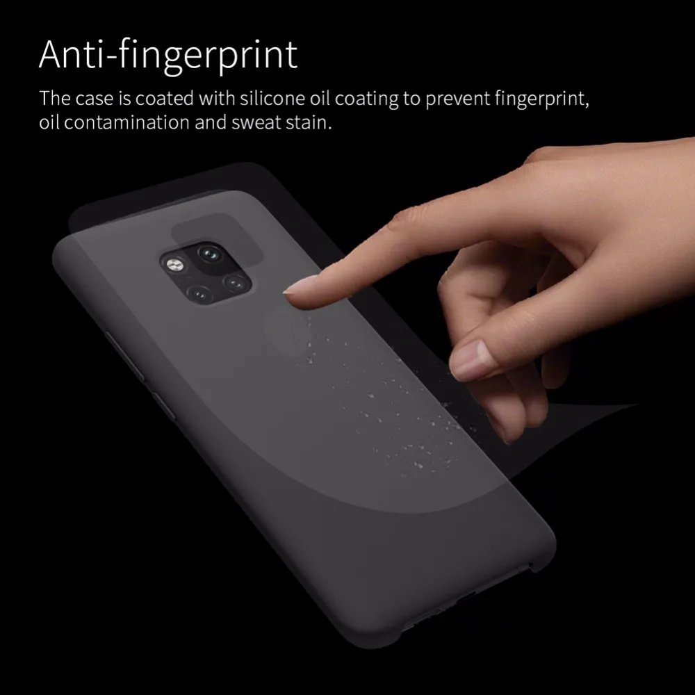 Силиконовый чехол NILLKIN для Huawei Mate 20 pro мягкий чехол-накладка с защитой от