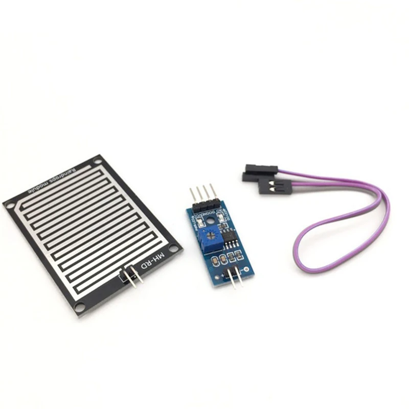 1 шт. датчик обнаружения дождя дождевой воды модуль Влажности Погоды 3 5 в для