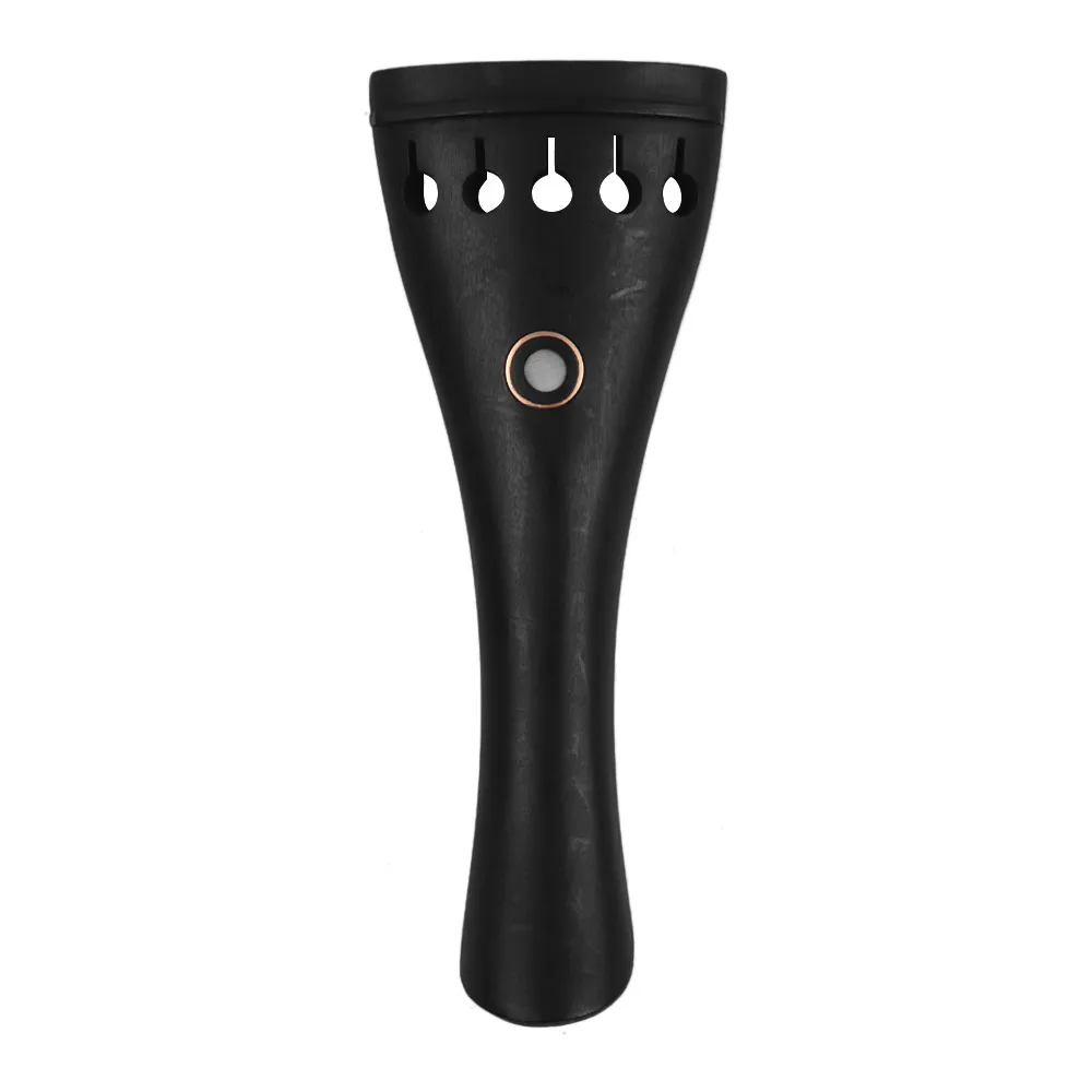 Скрипка хвостовик черное дерево особый дизайн для 6-ой скрипки фитинги