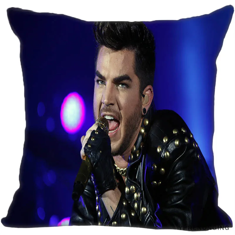 Square Pillowcases На заказ Наволочка Адам Ламберт квадратная на молнии Подушка Cover35X35, 40x40,45x45 см(одна сторона) 180522-17-54 - Цвет: Square Pillowcases