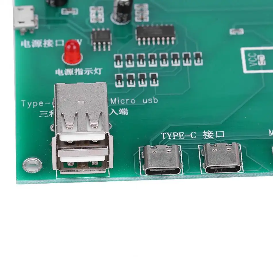 USB кабель Triad тестовый er зарядный кабель Тестовая карта для Tpye-c Mini USB Micro USB 3 в 1 печатная плата данные провода тестовая арматура Точная