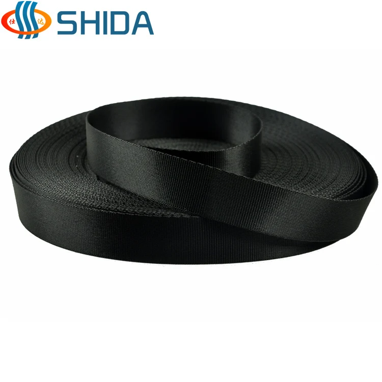 Черная нейлоновая лента шириной 3/4 дюйма длина 50 ярдов|black nylon webbing|nylon webbingblack webbing |