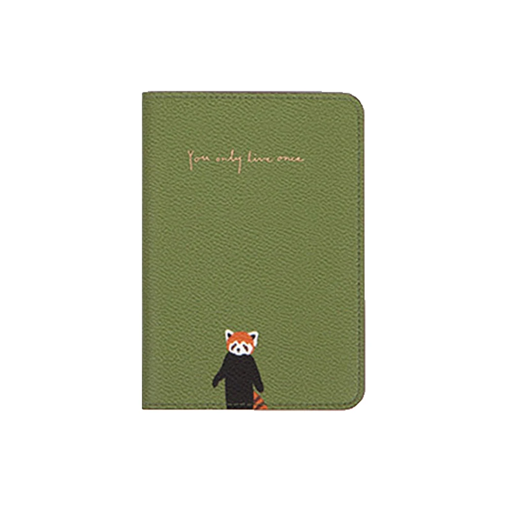 Чехол для паспорта с цветами и животными держатель карт кошелек органайзер сумка