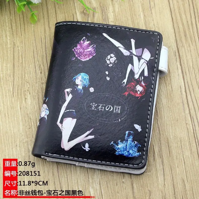 Houseki no Kuni Land of the Lustrous женские Брендовые мини Кошельки женские короткие портмоне кредитный держатель для карт