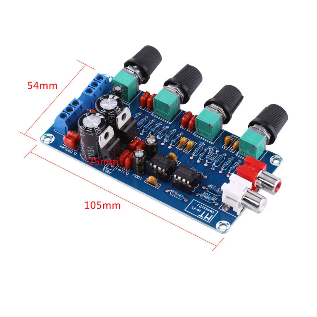 Mayitr 1 шт. 2 канала NE5532 Hifi плата OP-AMP HIFI предусилитель громкость тон эквалайзер плата управления модуль