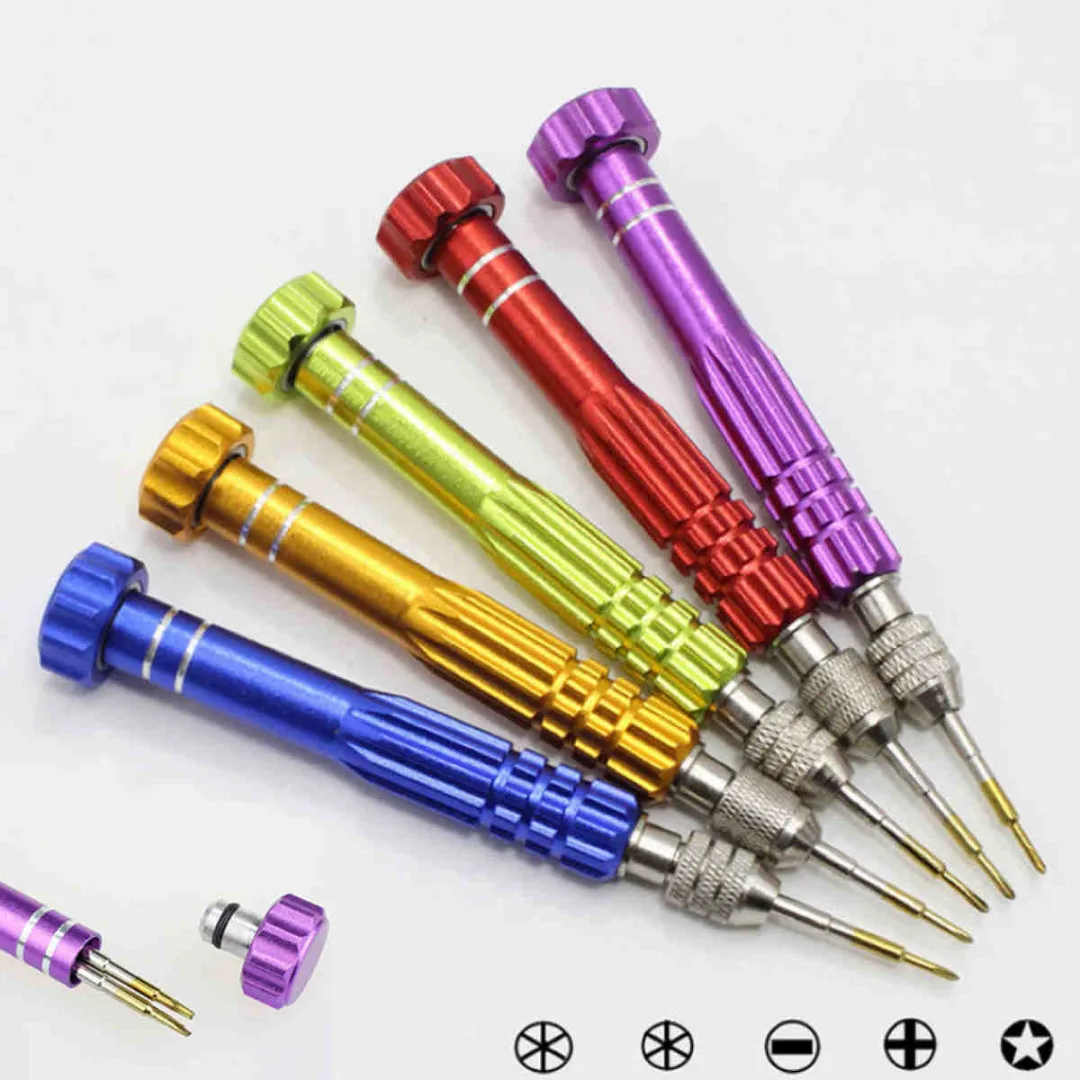 

1set Precision Watch Glasses Maintennance Phone Repair Screwdriver Open Tool Set Kit