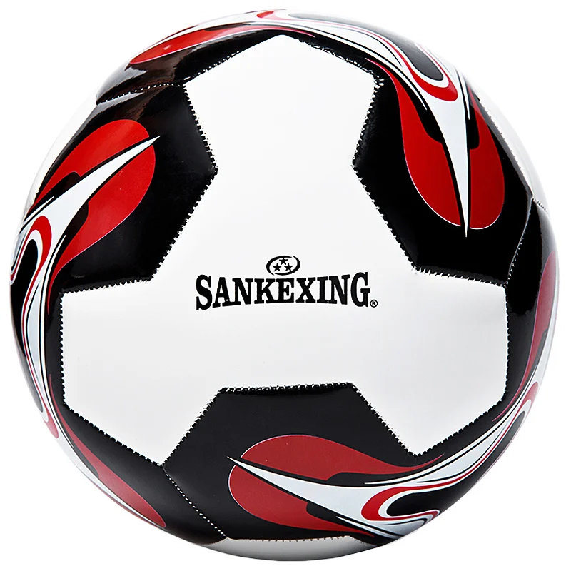 New Good High Quality Size 5 Adults Competition Soft Leather Wear Outdoor Football Standard Soccer Ball Training