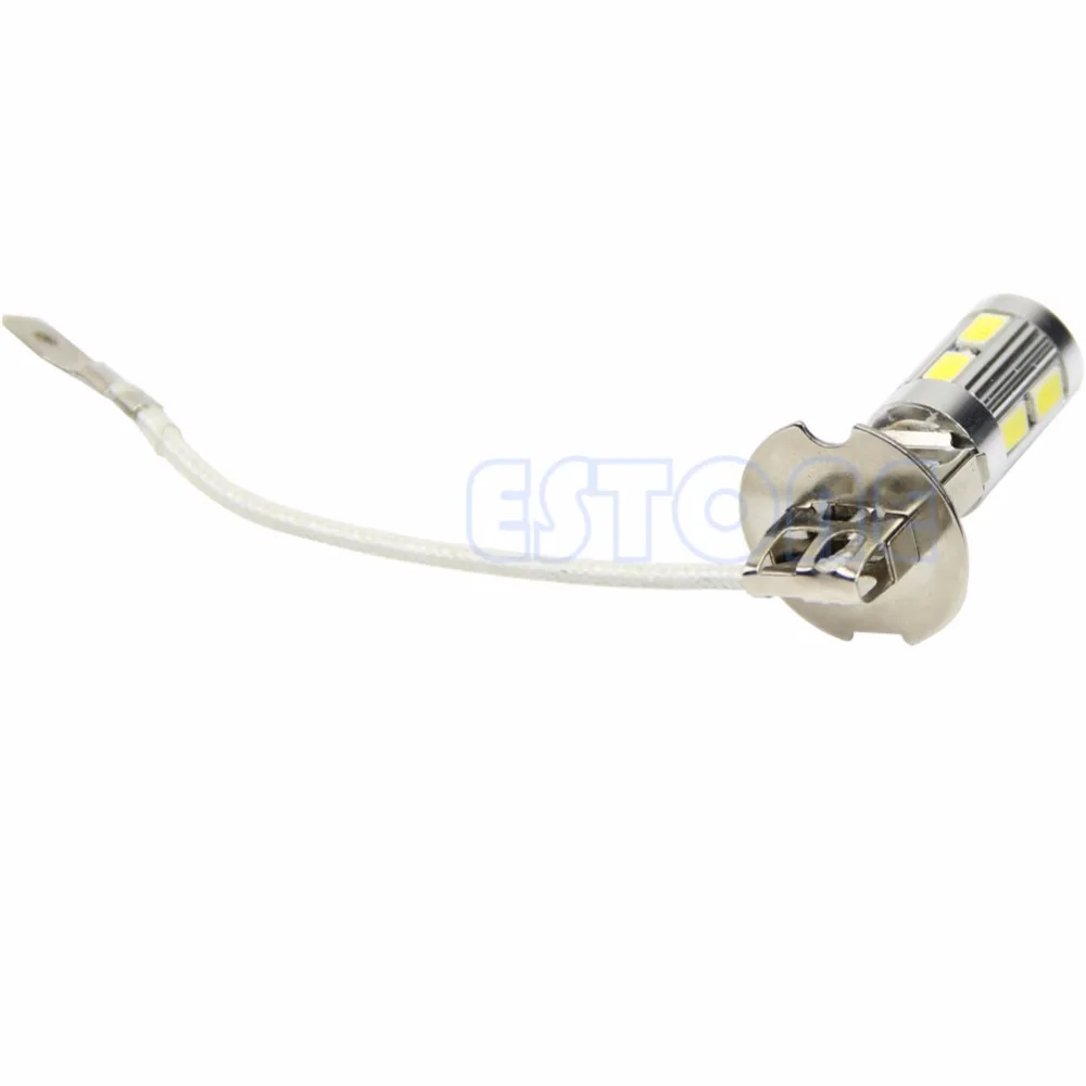 H3 10 светодиодный 5630 SMD белый туман авто лампы задних фонарей указателей повтора и