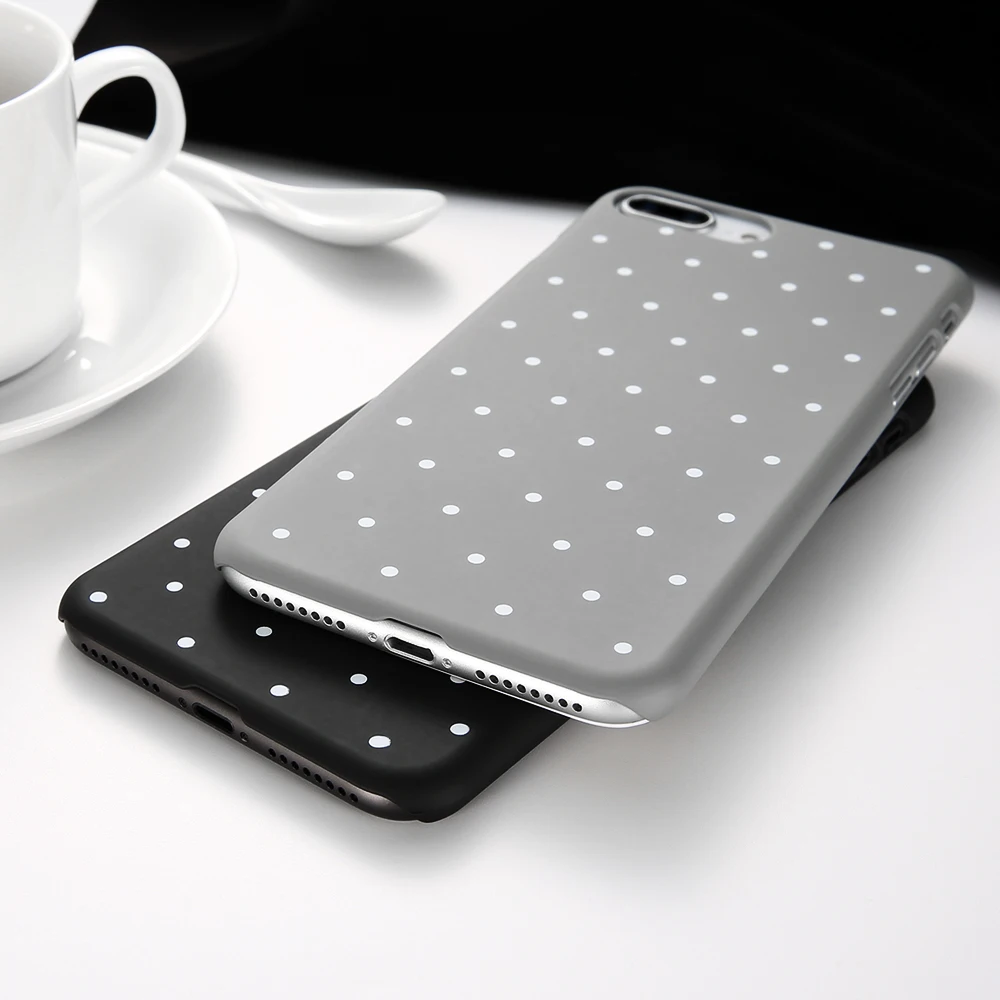 Чехол для iPhone 6 6S 7 8 плюс XS Max случае Роскошные пятно Жесткий ПК ультра тонкий