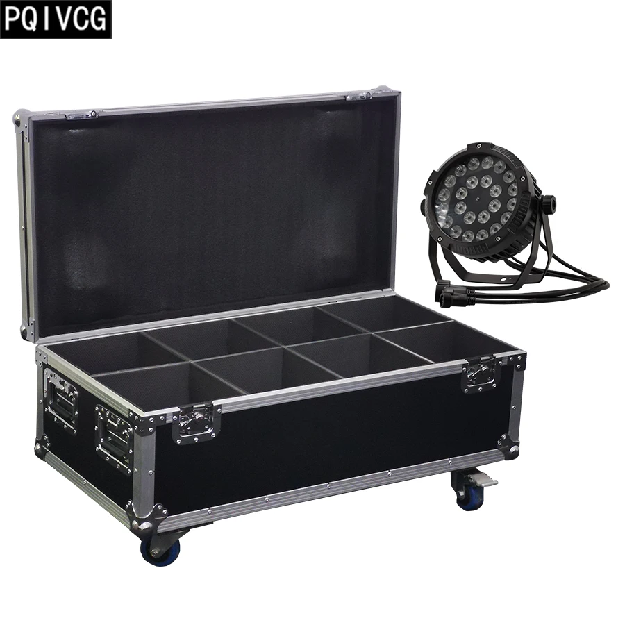 

8 шт./24x12 Вт наружный водонепроницаемый светодиодный светильник par + чехол f light RGBW 4-в-1 Водонепроницаемый светодиодный ip65 Водонепроницаемый с...