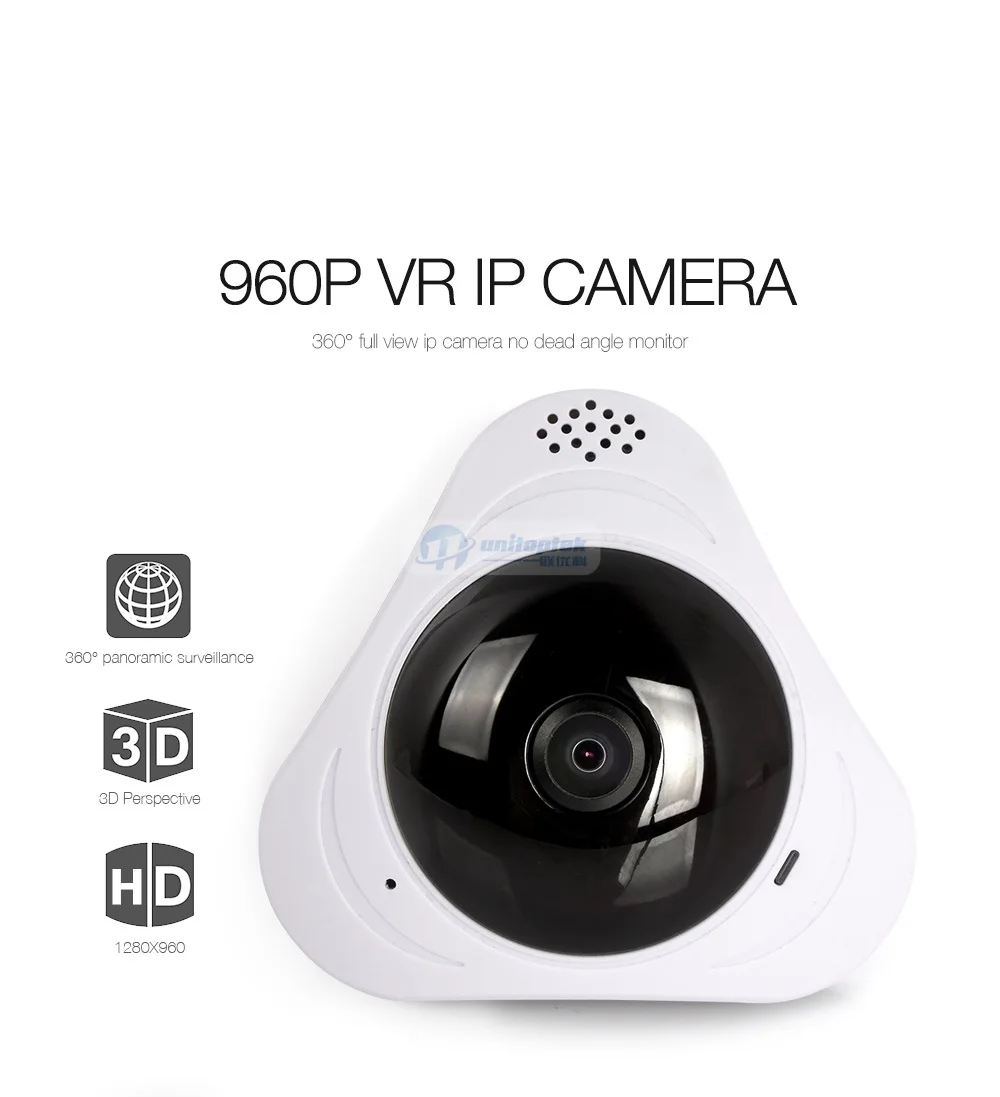 Панорамная wifi камера HD 960P Беспроводная VR 3D панорама ip-камера P2P безопасность Wi-Fi умная камера безопасности приложение YOOSEE радионяня