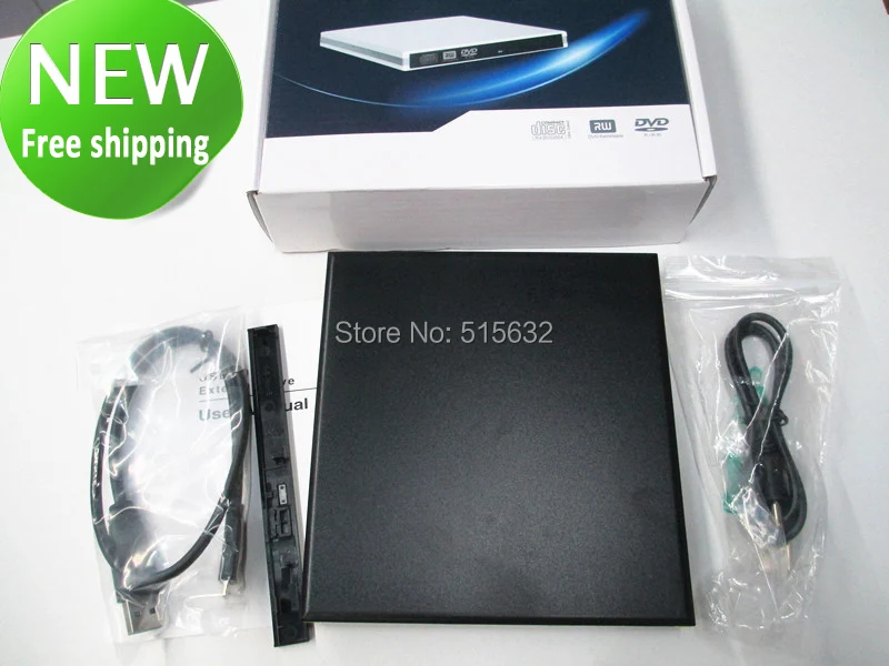 Новый! Внешний корпус USB 3 0 super slim SATA 12 7 мм Blu-Ray DVD CD-накопитель | Компьютеры и офис