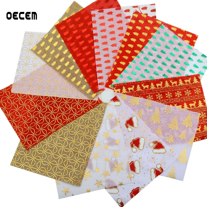 Oecem композитный Ткань для новогоднее рождественское украшения DIY Hat сумка