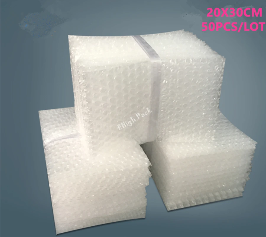 20*30 см (7 87*11 81 ') 50 шт. 10 мм|bubble bag|bubble wrapbubble mailer |